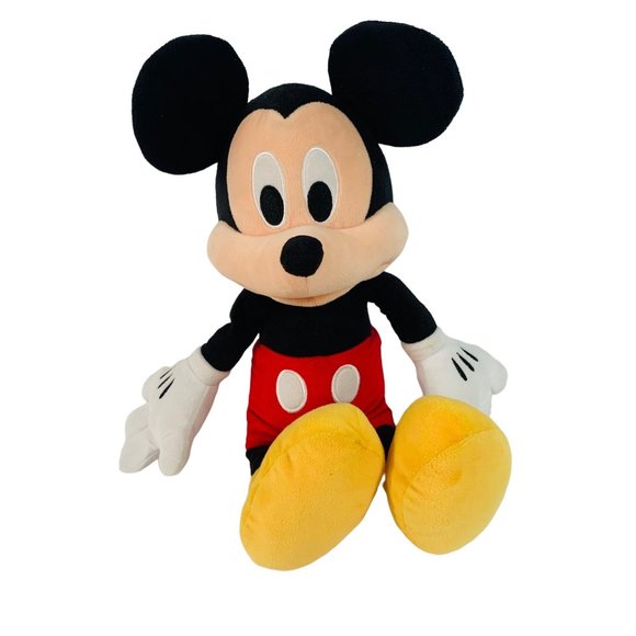 Disney Mickey Mouse Classic Doll 22" Magic Plush Cuddle Toy Floppy Stuffed Anima - Picture 1 of 9